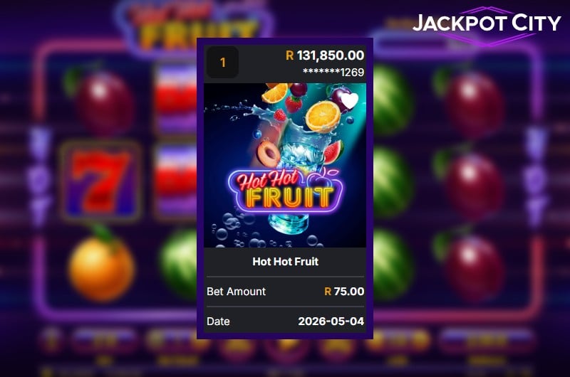 131K Hot Hot Fruits Win